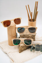 Load image into Gallery viewer, 3 Bamboo Panda’s  Sunglasses
