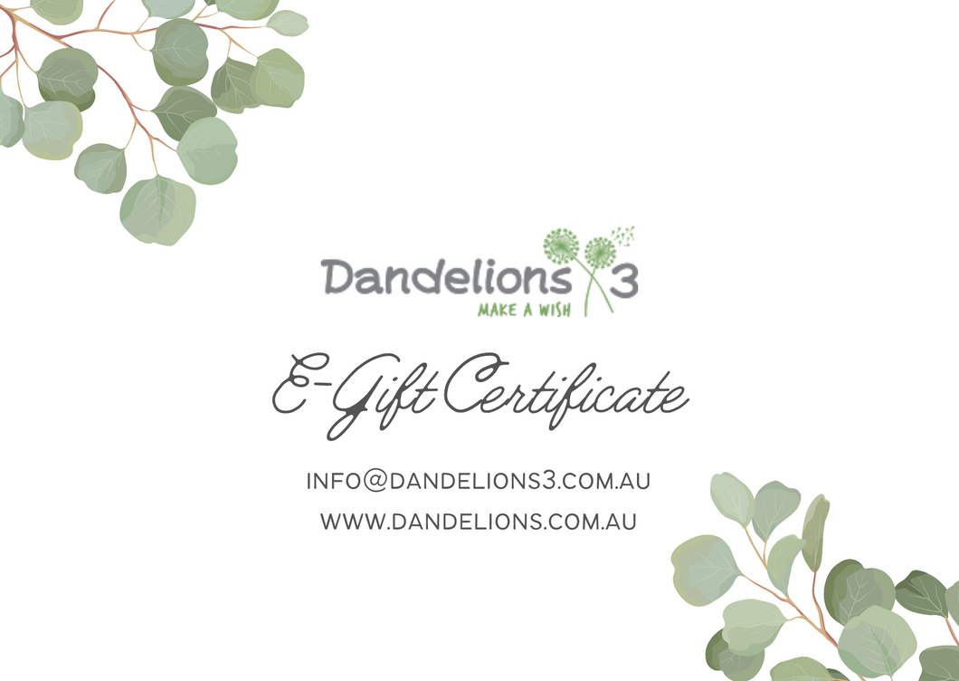Dandelions 3 e-Gift Card